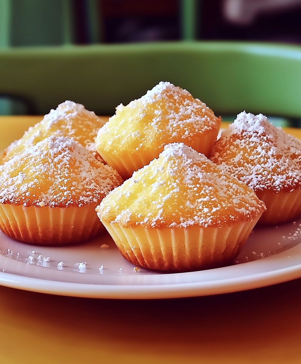 Spanish lemon madeleines