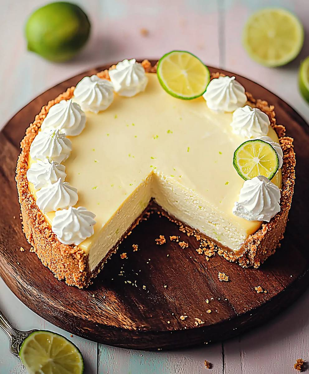 Key Lime Pie Cheesecake