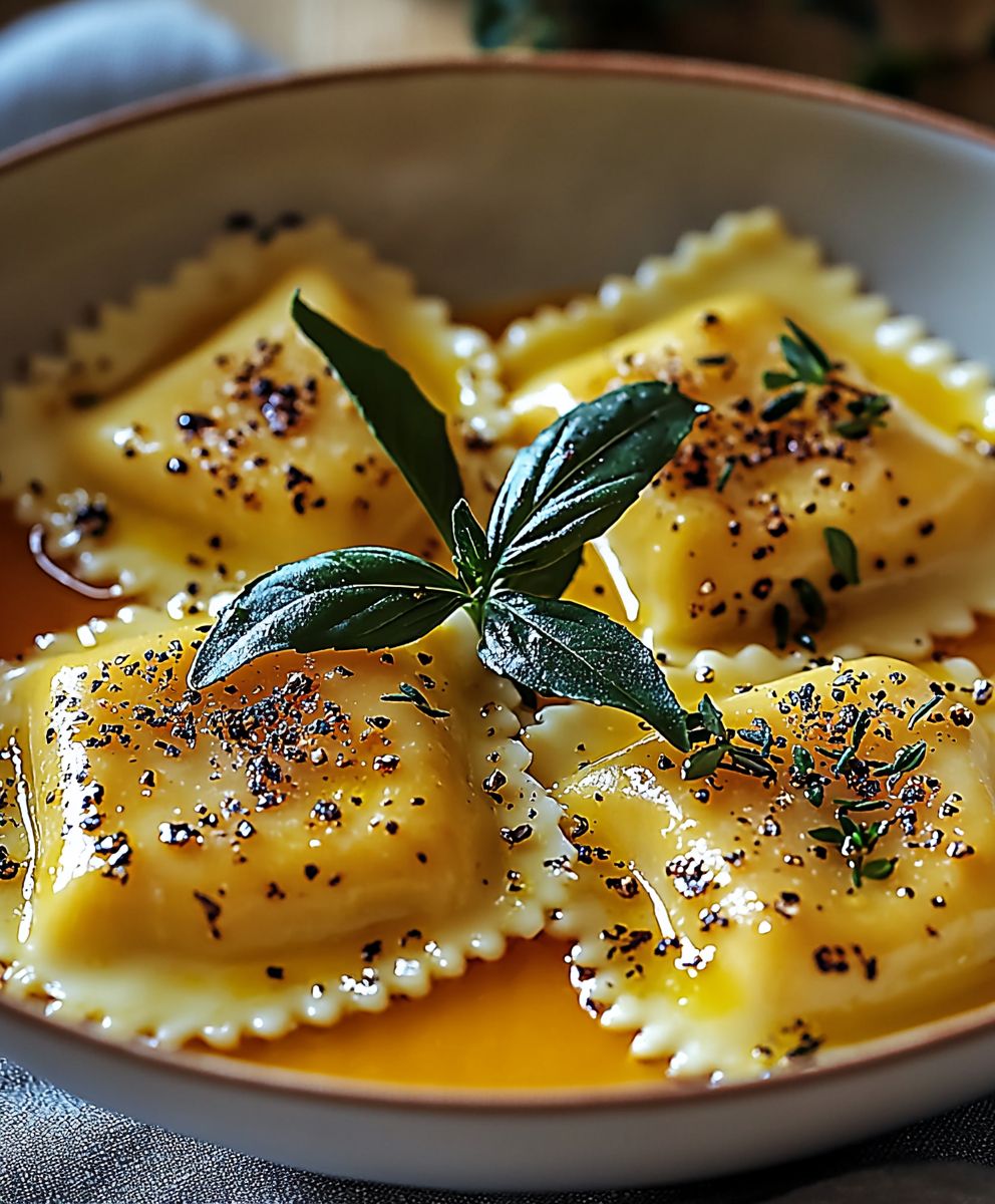 Butternut Squash Ravioli Sauce