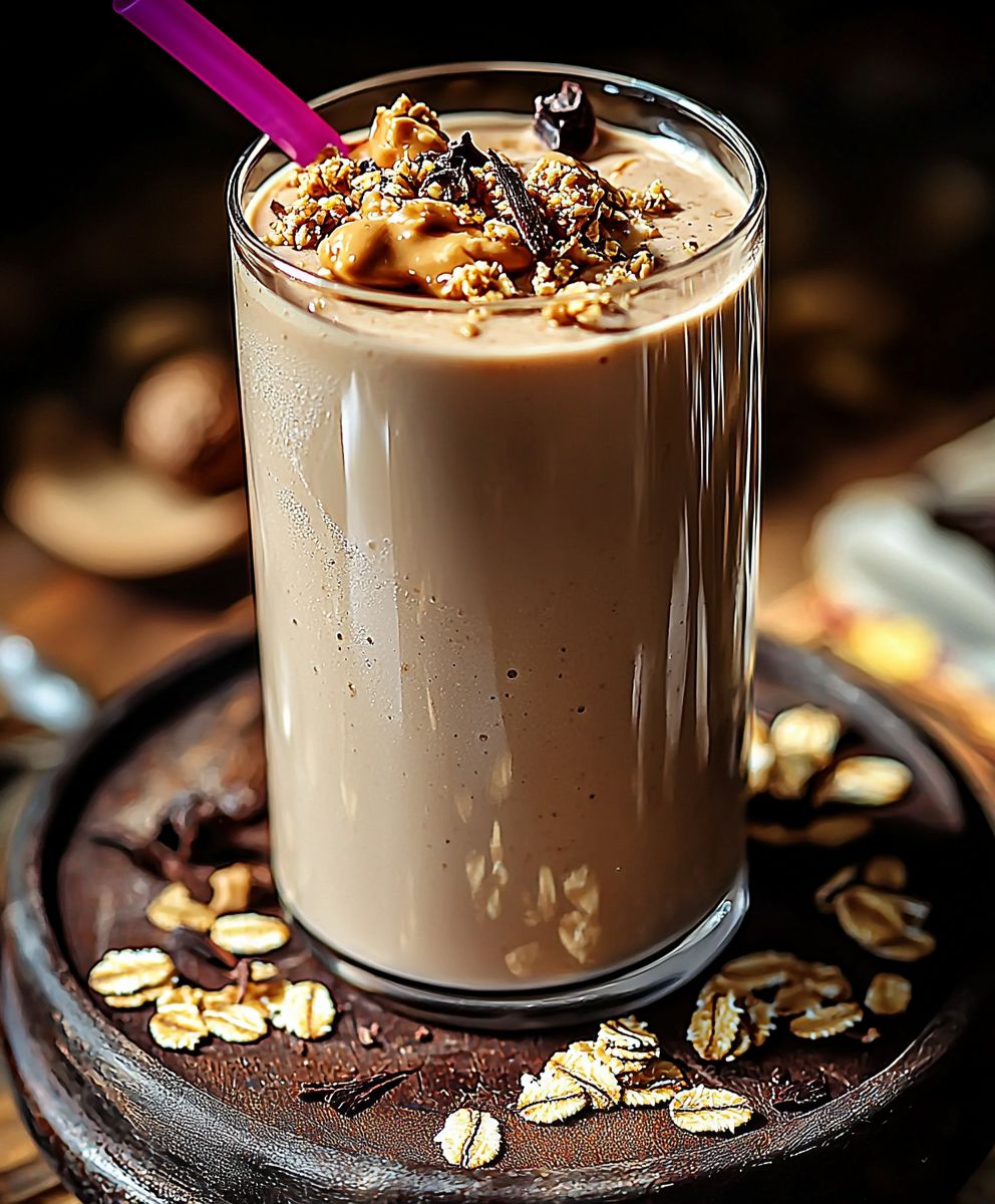 Peanut Butter Oatmeal Latte