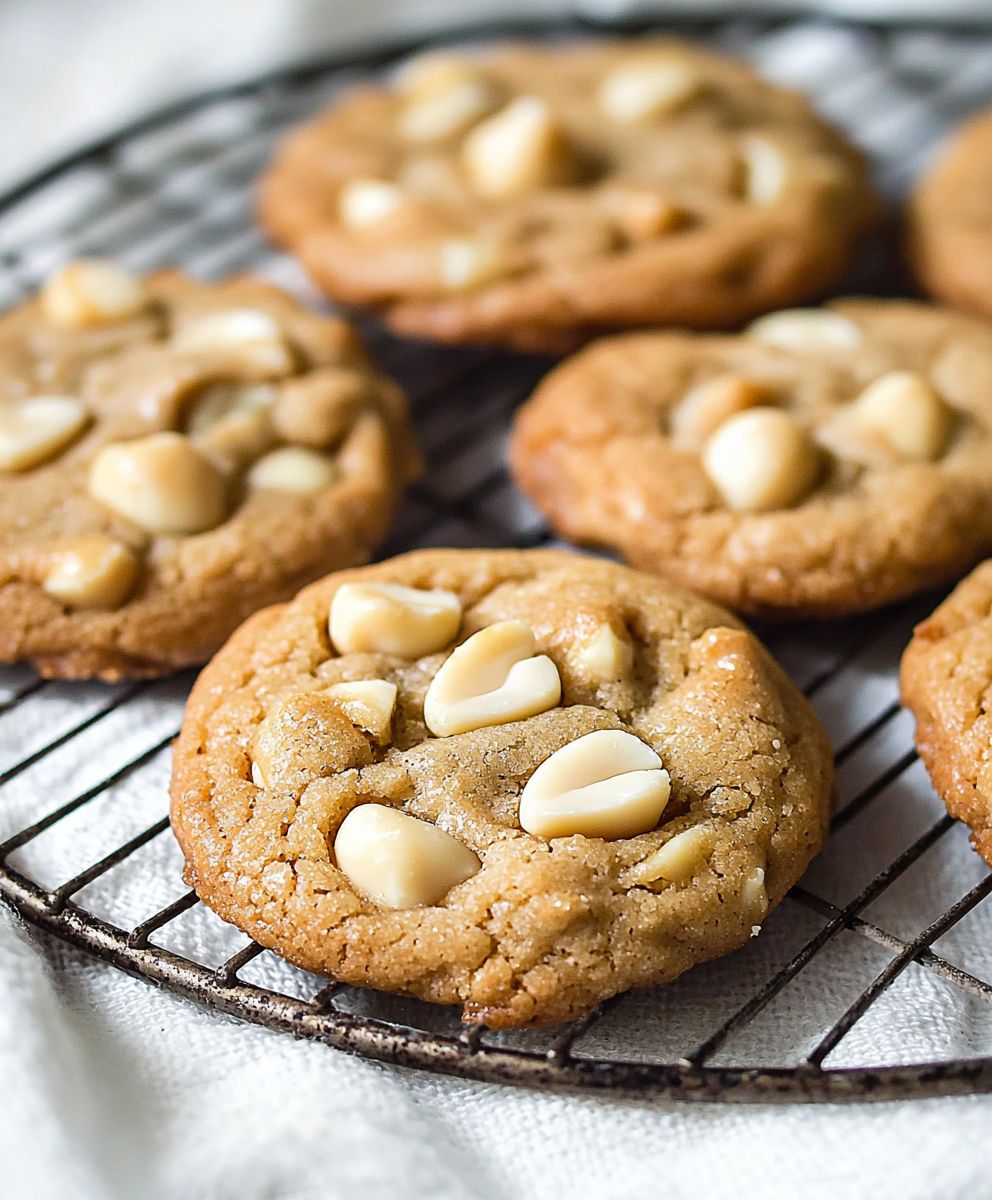 White Chocolate Macadamia Cookies