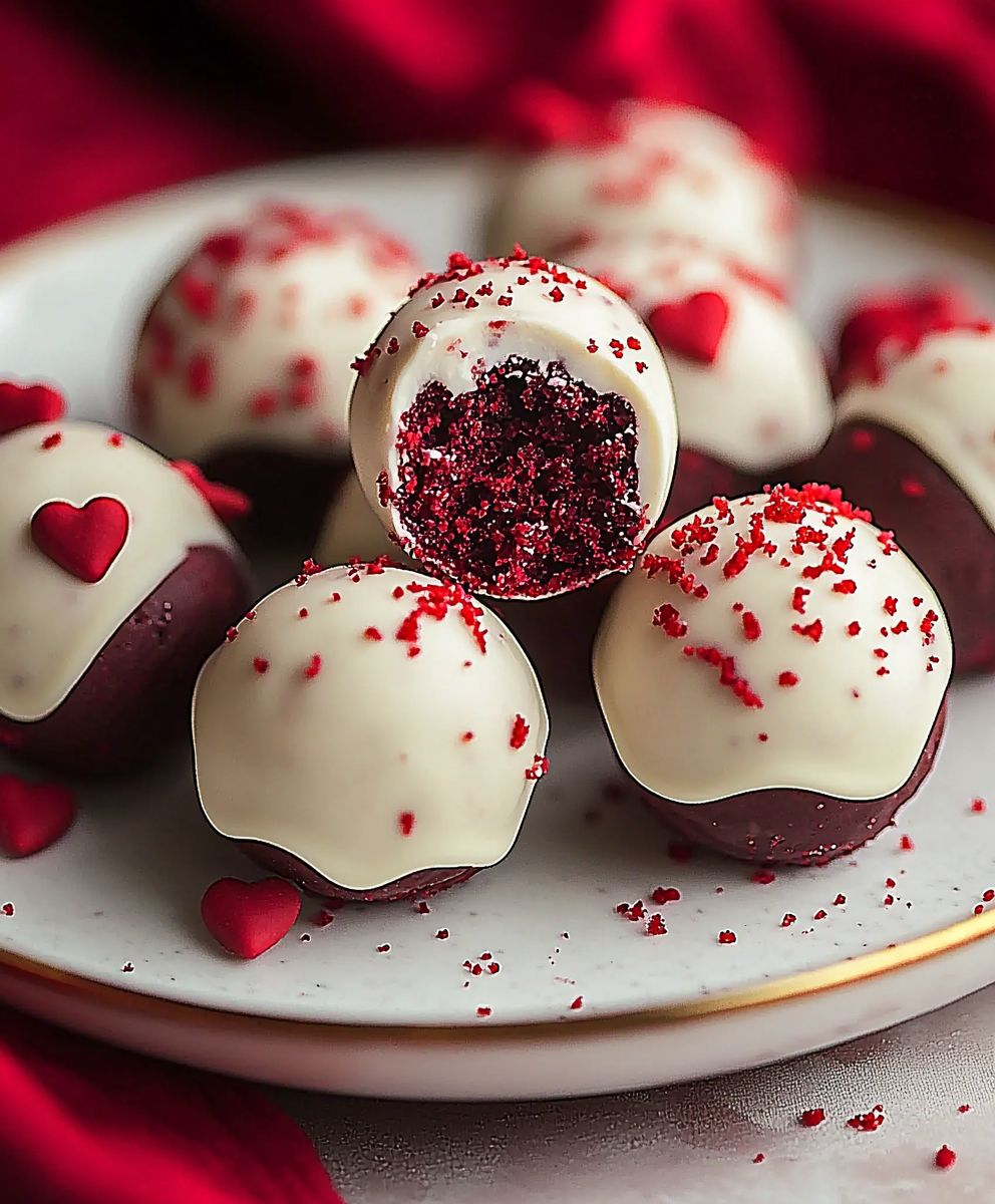 Red Velvet Cake Balls