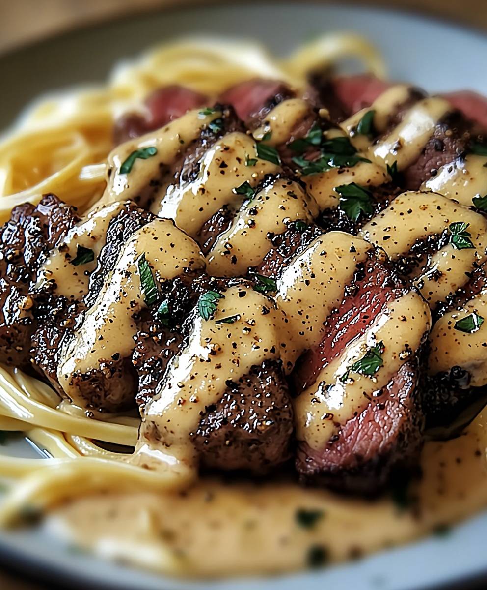 Cajun Steak Alfredo