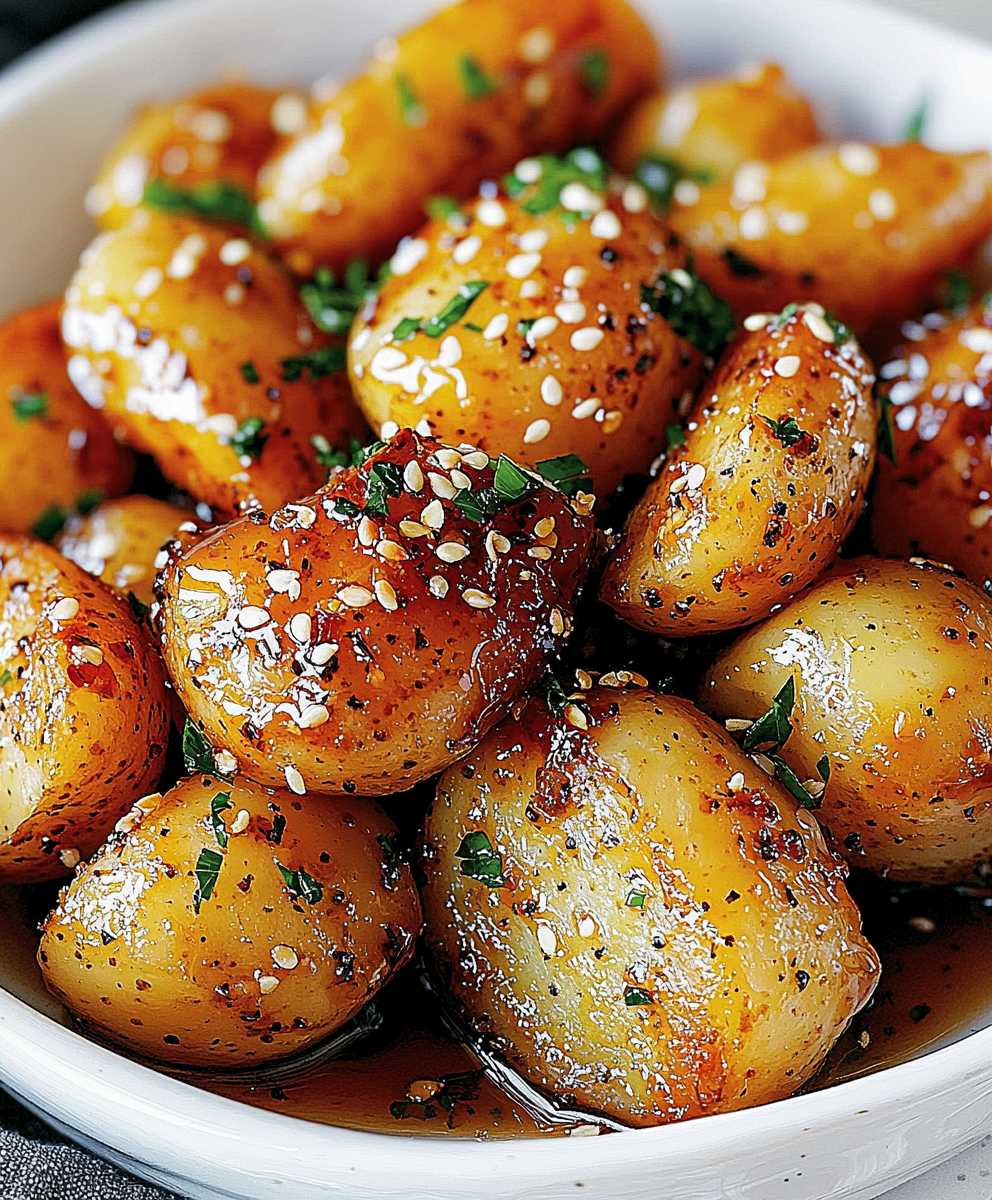 Honey Mustard Potatoes