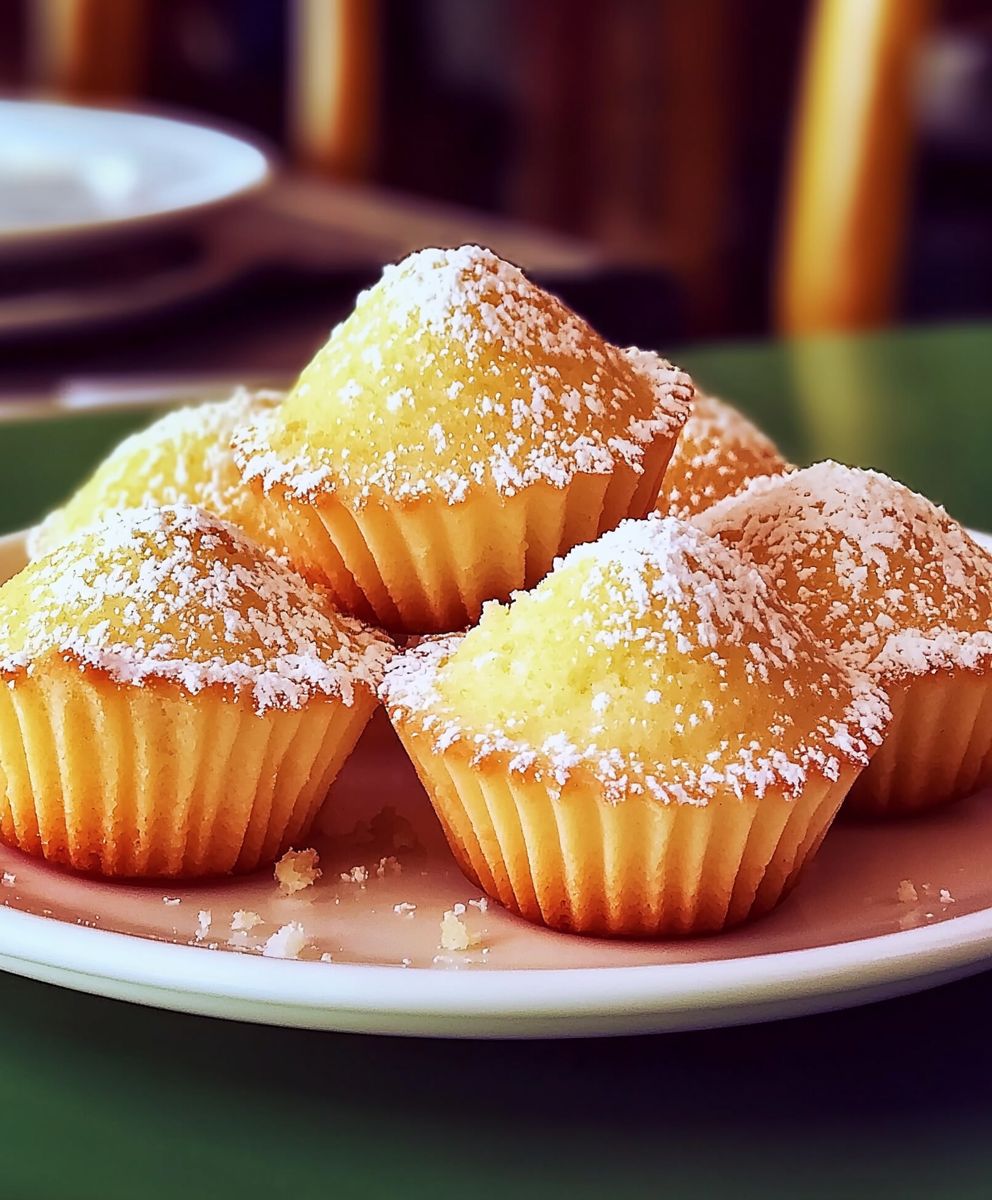 Spanish lemon madeleines