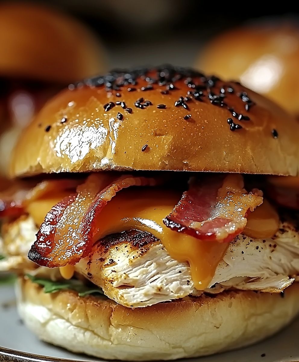 Turkey Bacon Ranch Sliders