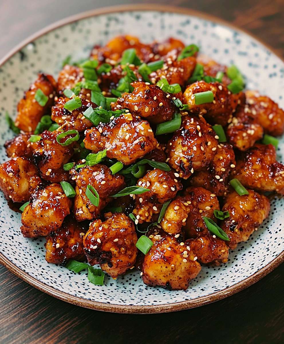 Spicy Honey Garlic Chicken