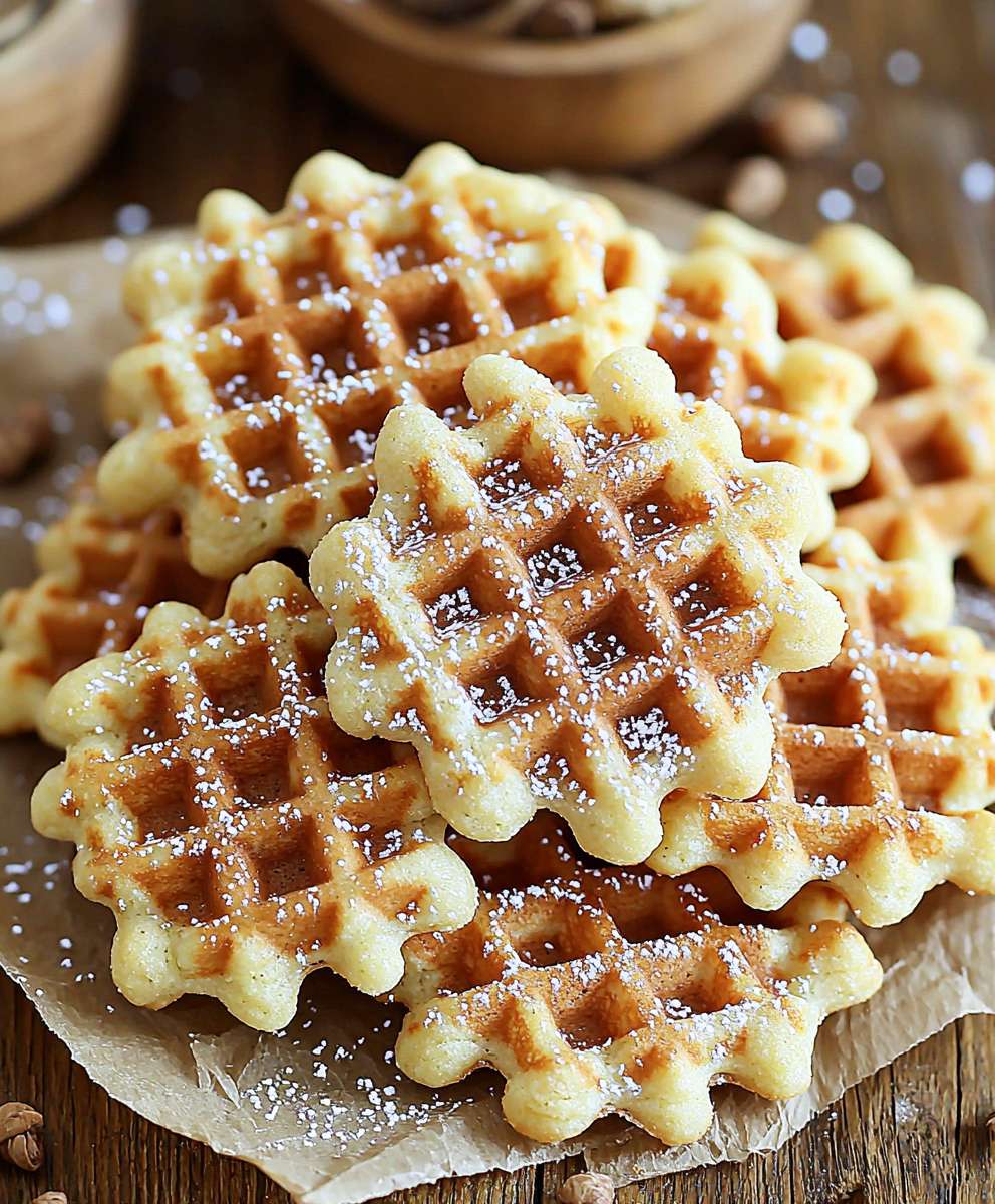 Waffle cookies