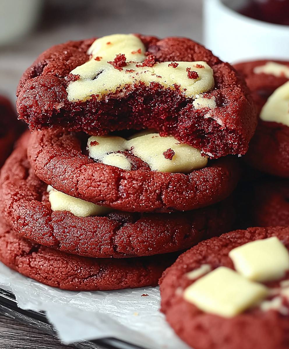 NYC Red Velvet Cookies