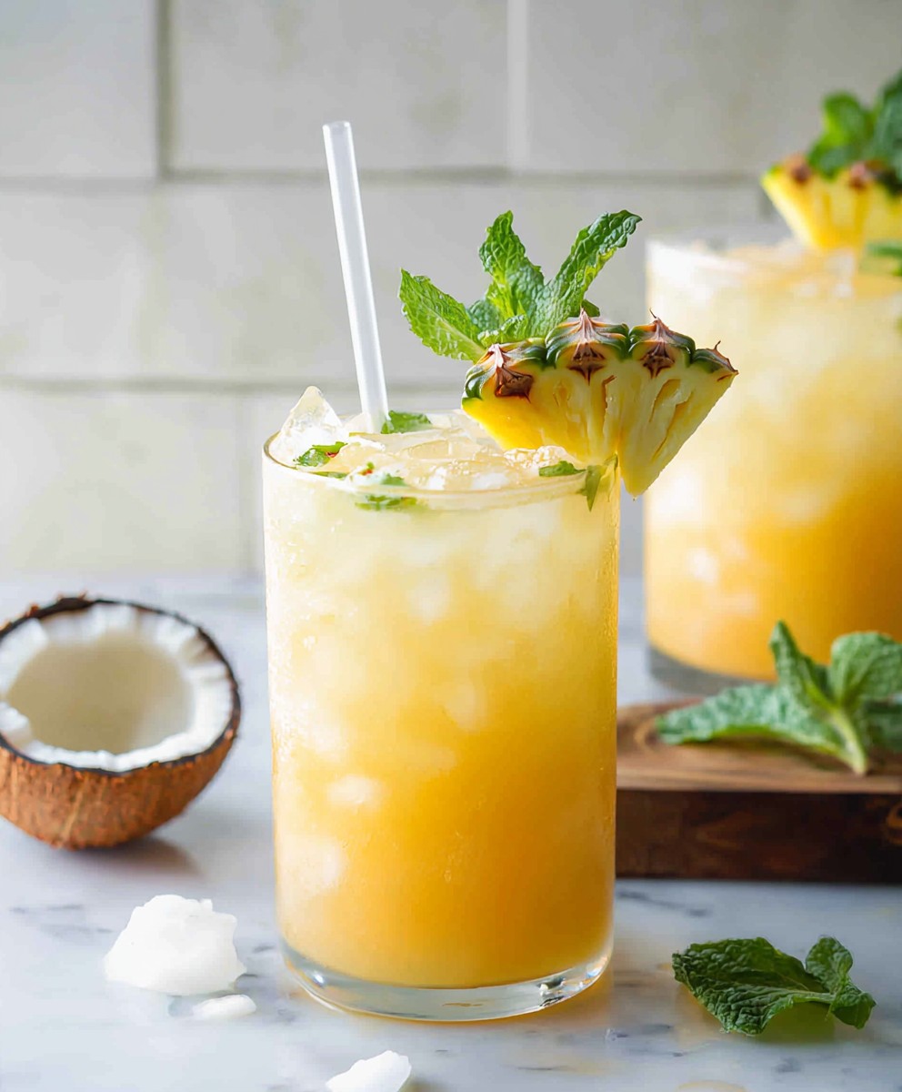 Pineapple coconut water