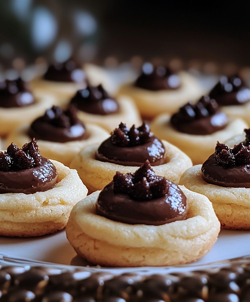 Cannoli Thumbprint Cookies