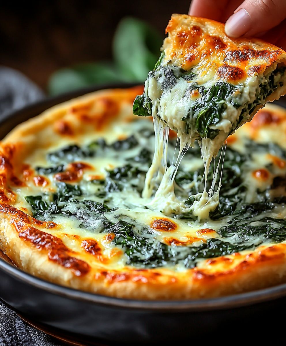 Spinach dip appetizer