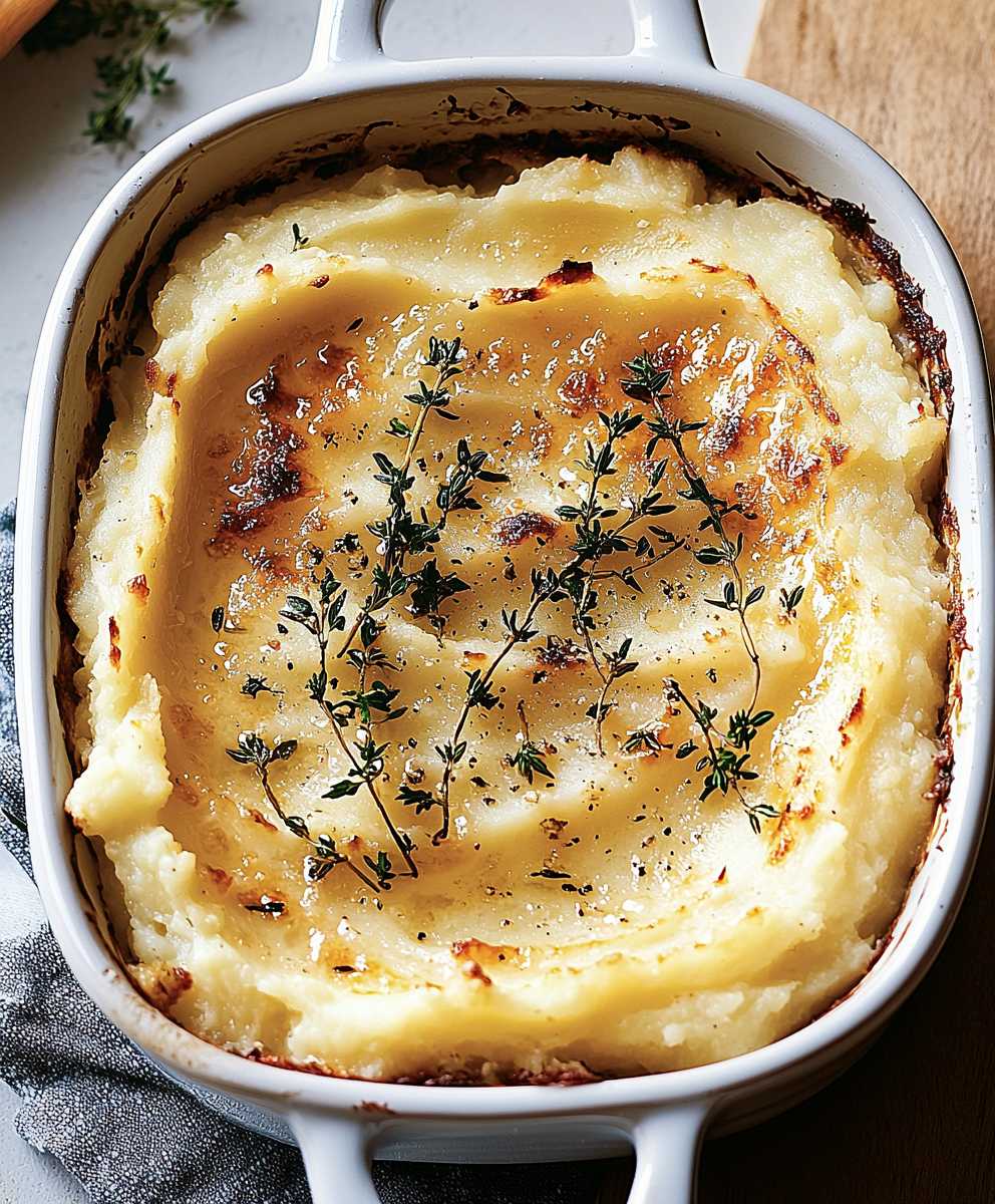 Baked Mashed Potatoes
