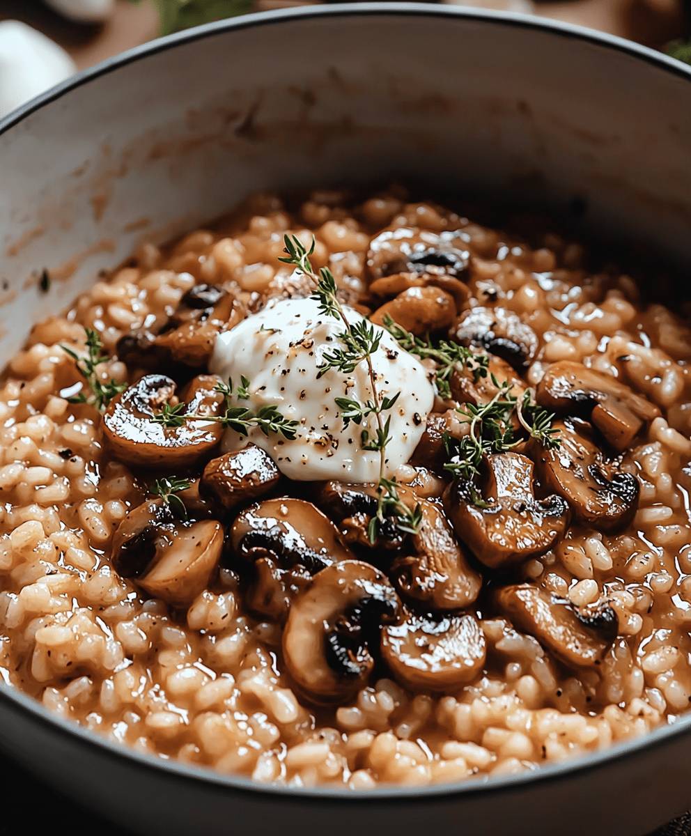 Mushroom Risotto