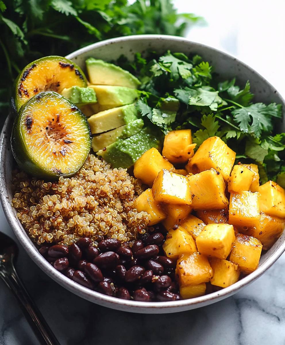 Mango Chipotle Quinoa Bowl