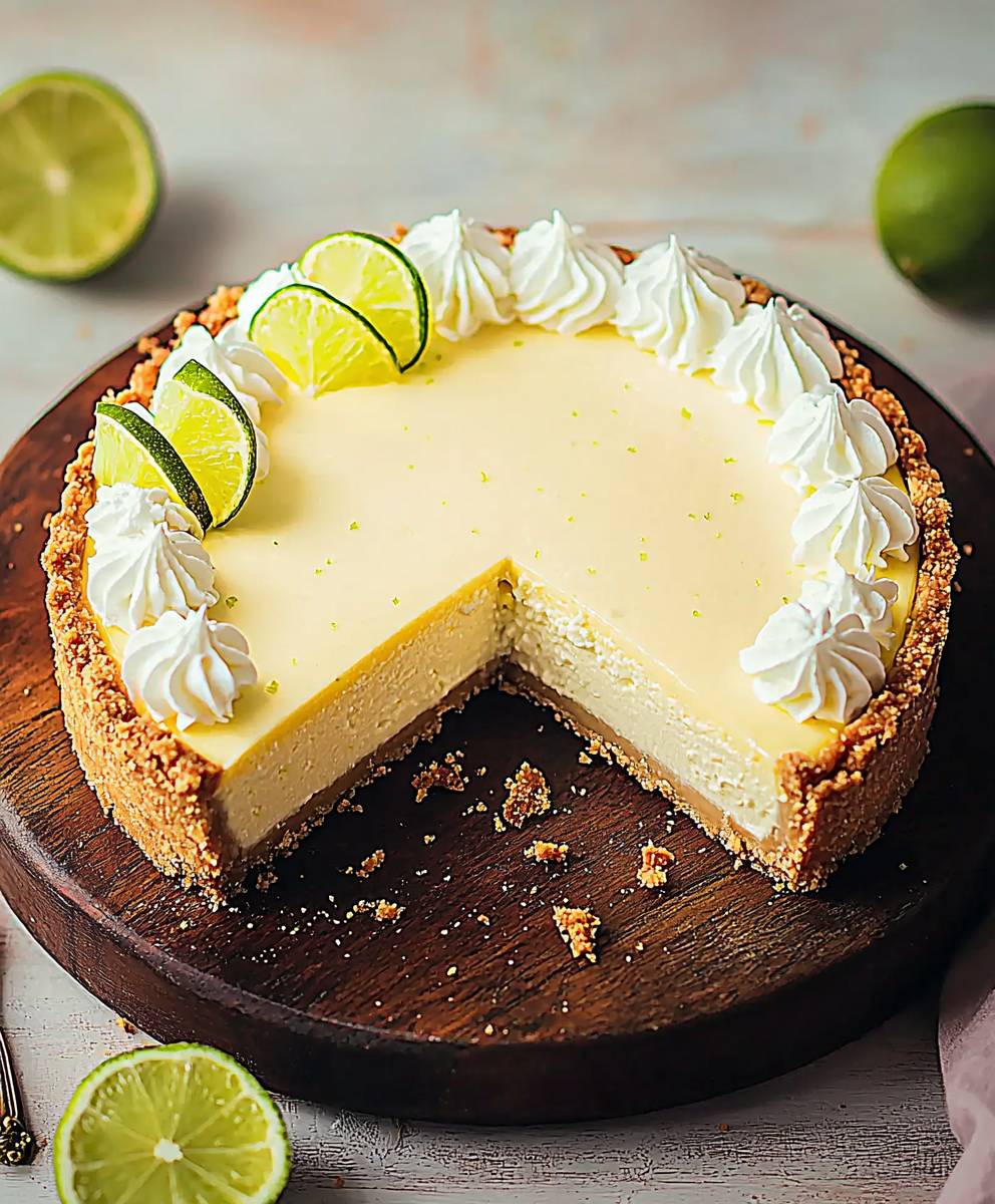 Key Lime Pie Cheesecake