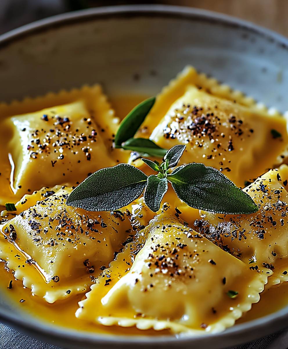 Butternut Squash Ravioli Sauce