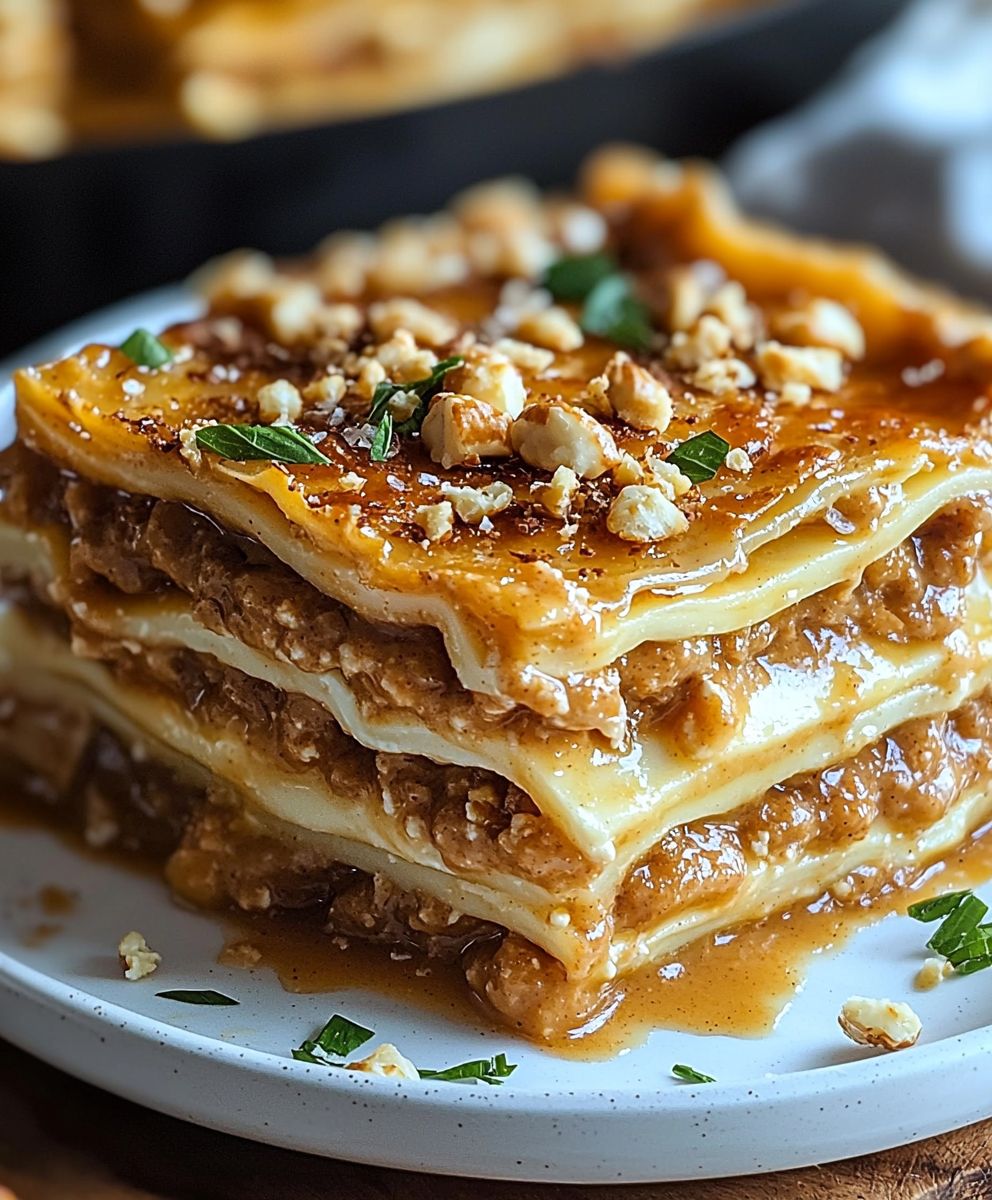 Peanut Butter Lasagna