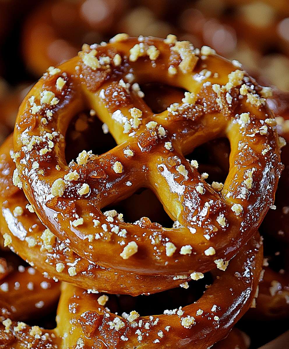 Butter Toffee Pretzels