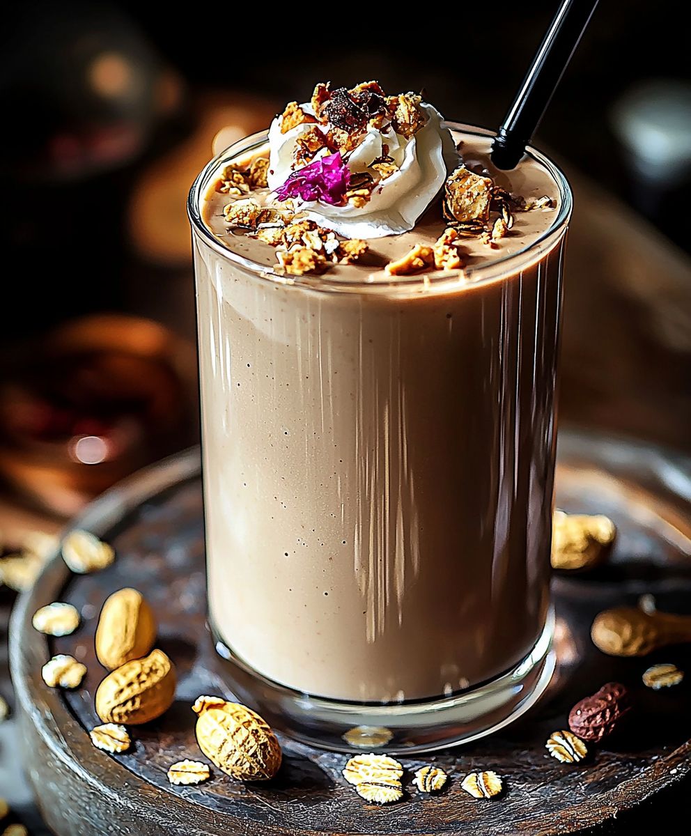 Peanut Butter Oatmeal Latte