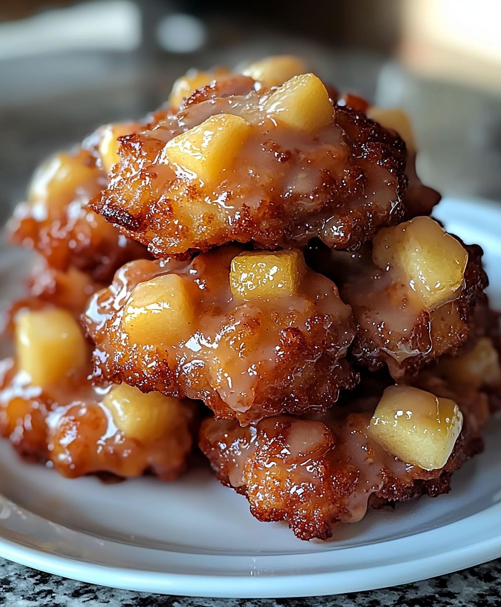 Baked Apple Fritters