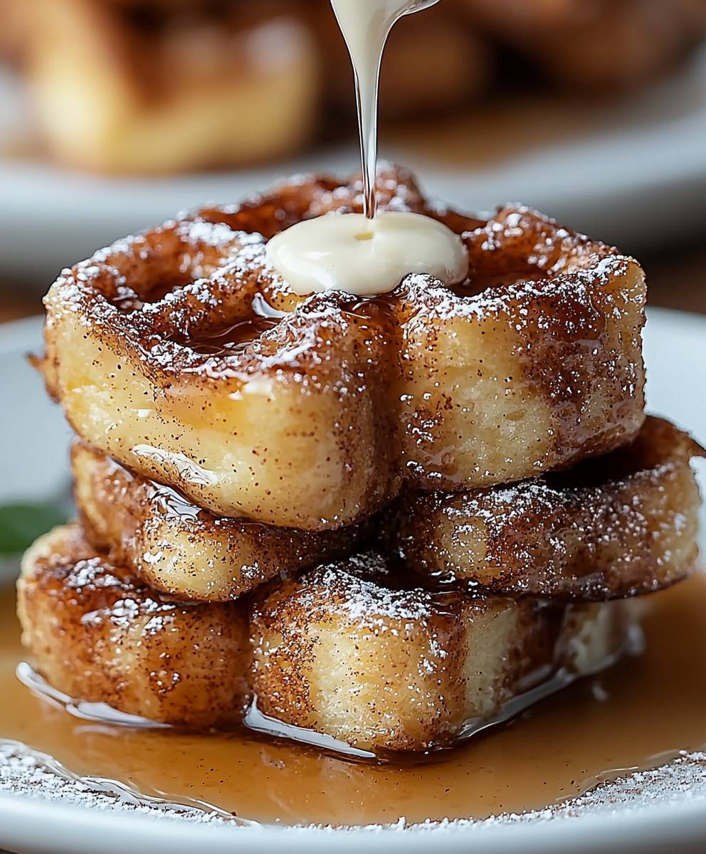 Cinnamon roll french toast