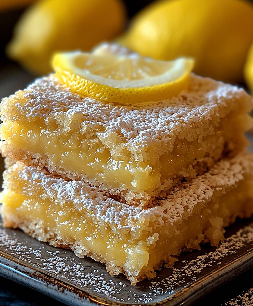 Lemon Cake Bars