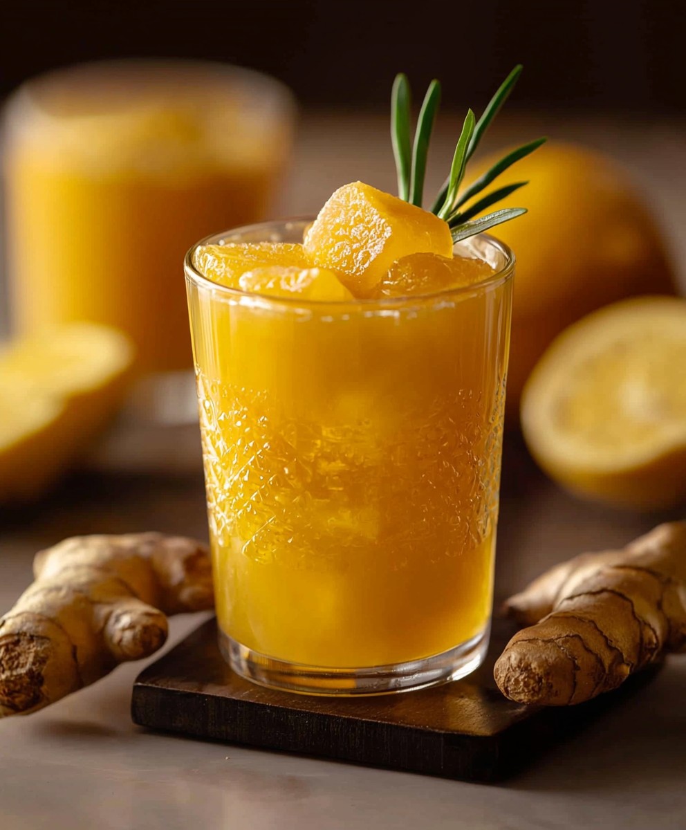 Ginger turmeric tonic