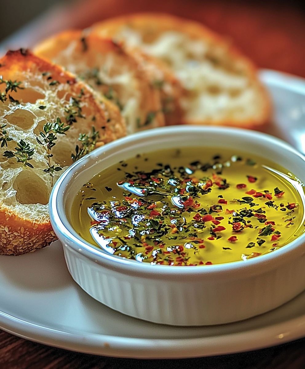 Olive oil bread dip