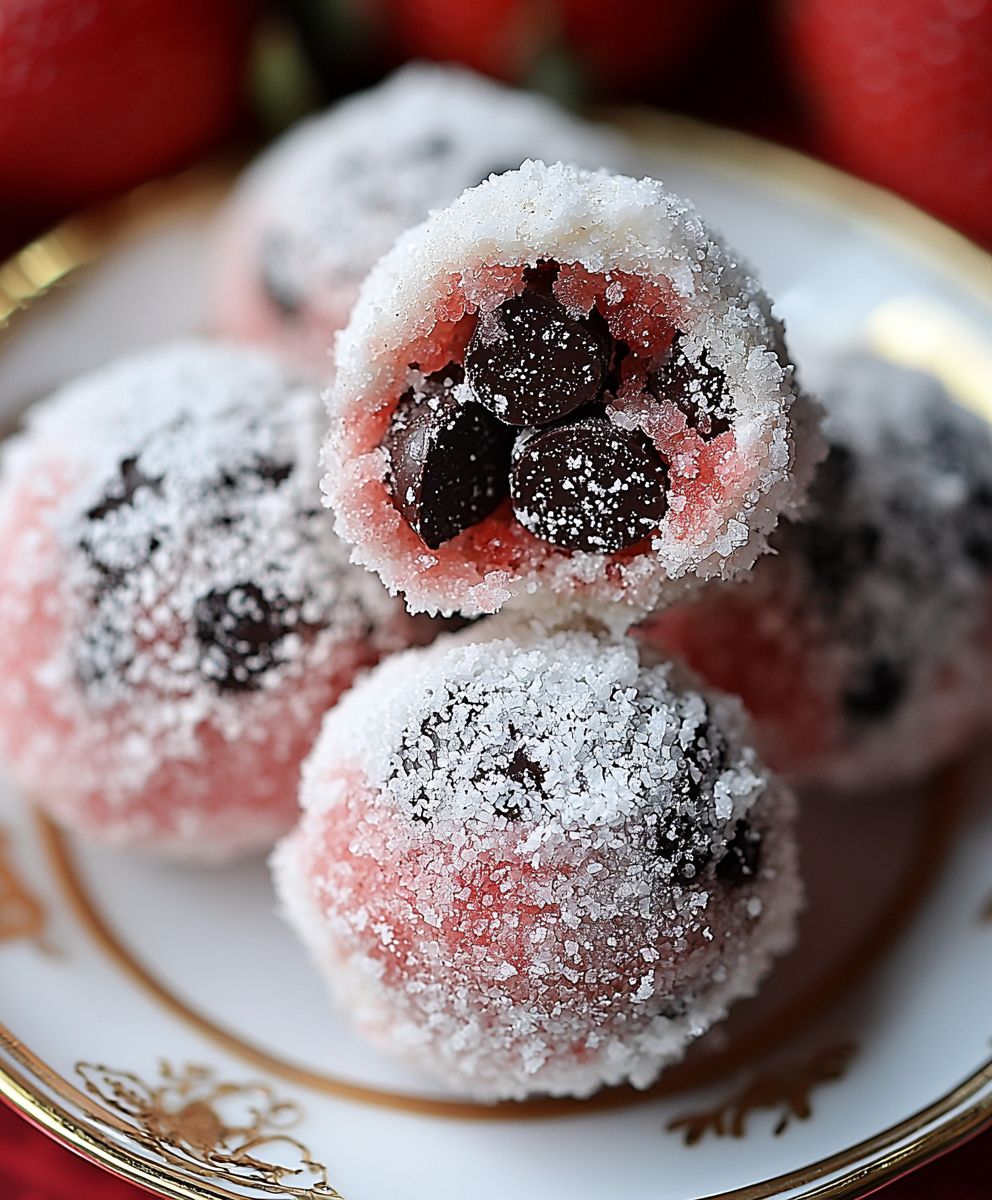 Strawberry Chocolate Chip Cookies