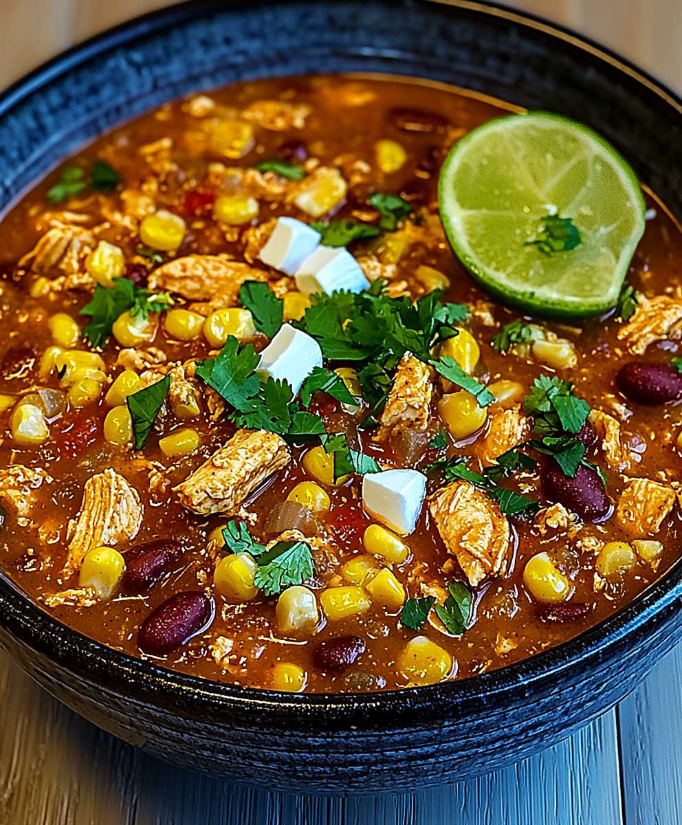 Street Corn Chicken Chili