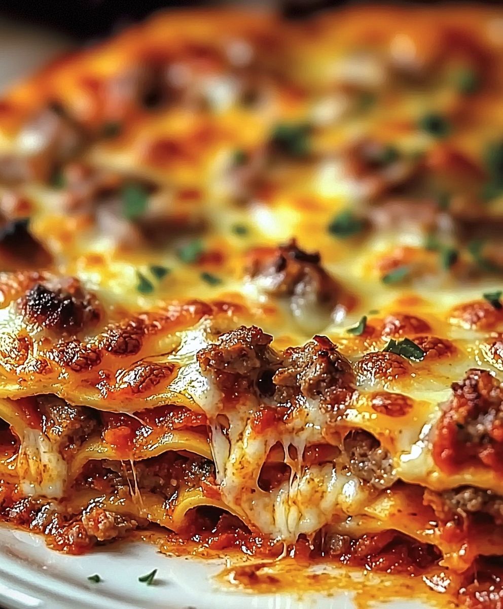 Meat Lovers Pizza Casserole