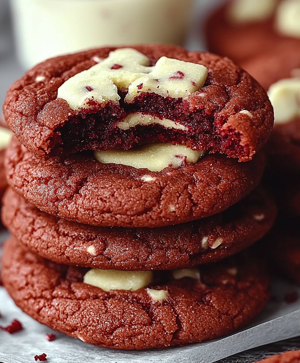 NYC Red Velvet Cookies