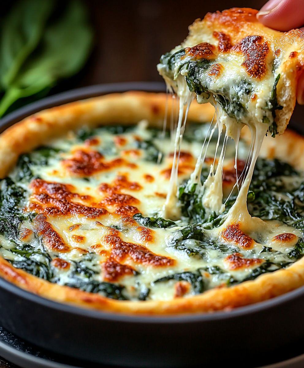Spinach dip appetizer