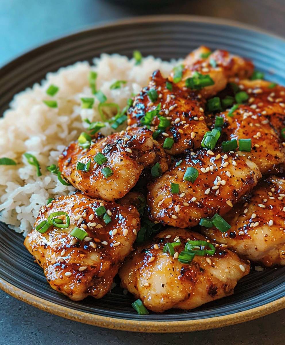 Spicy Garlic Chicken Dish