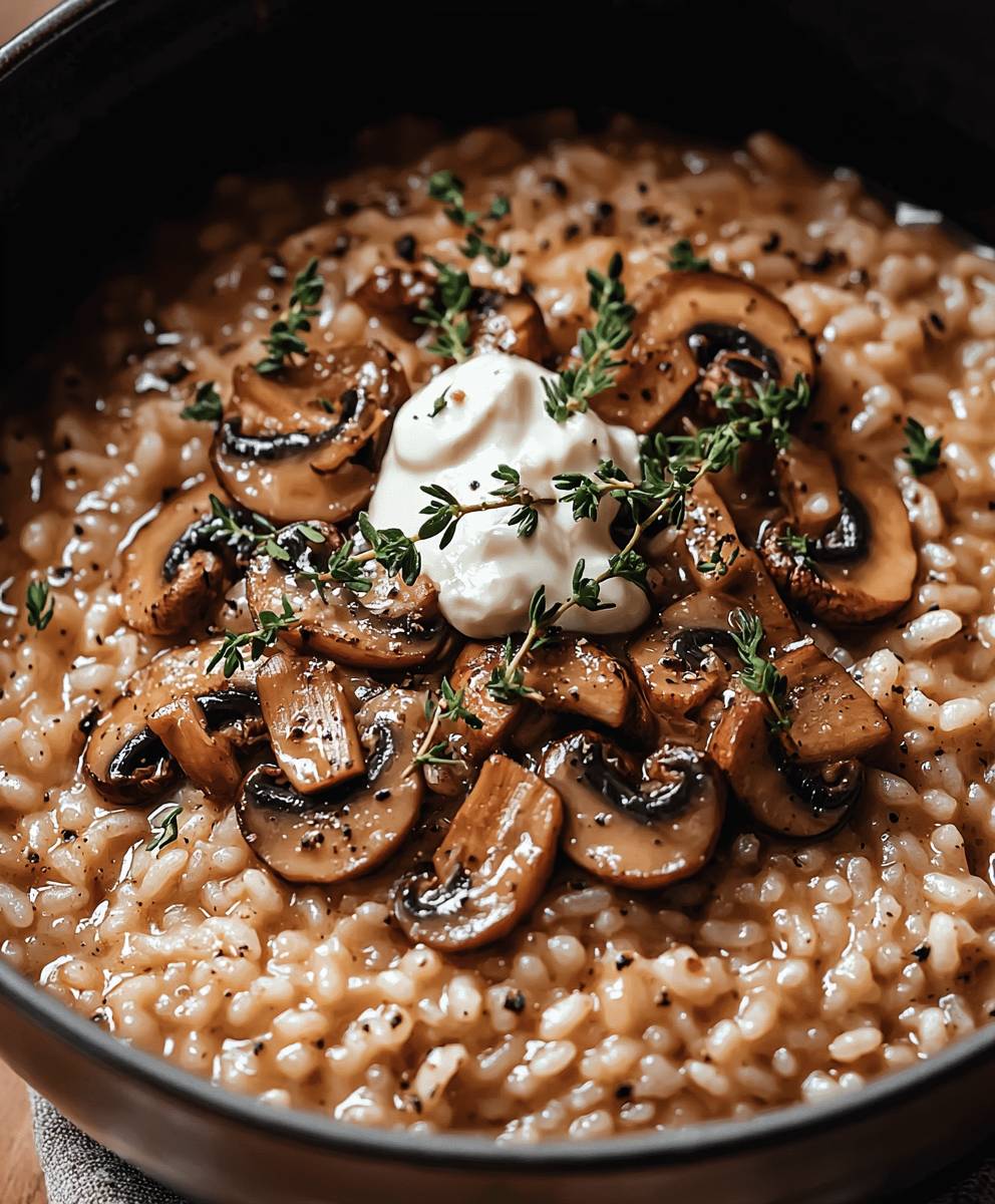 Mushroom Risotto