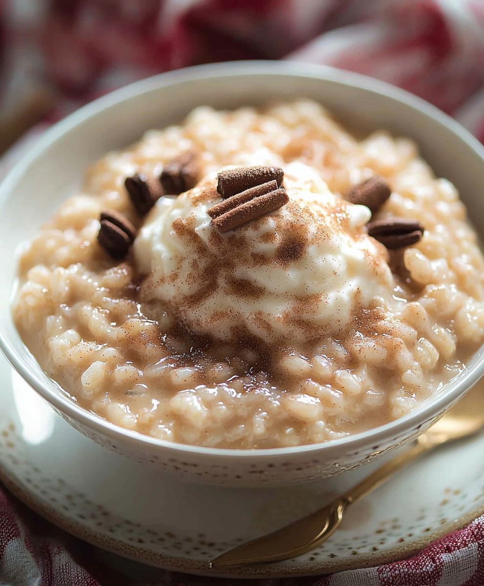 Cinnamon Rice Pudding