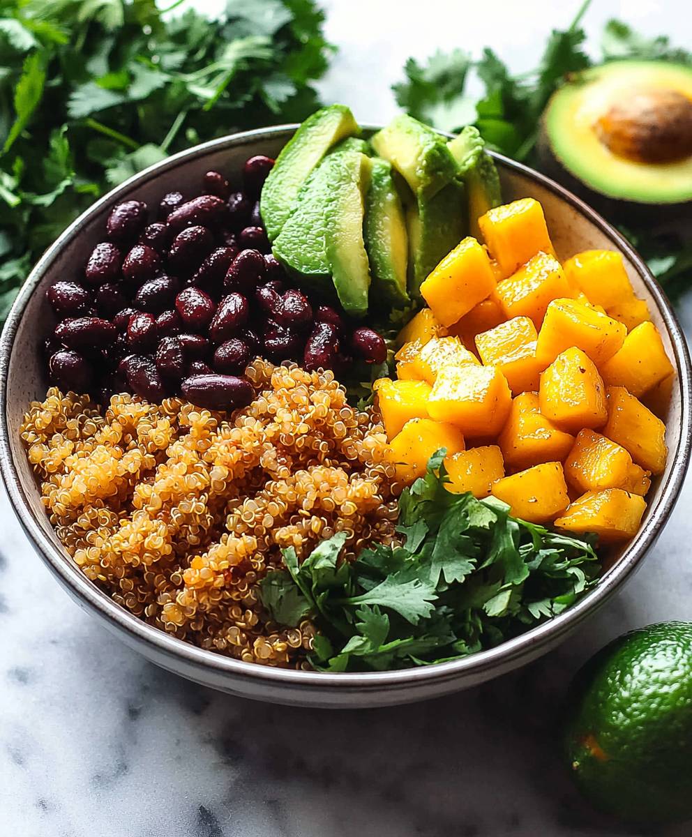 Mango Chipotle Quinoa Bowl