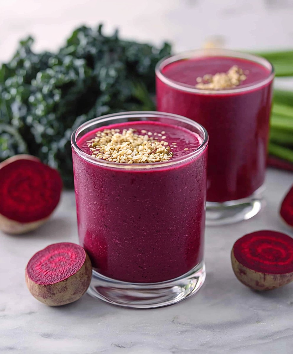 Beet kale smoothie