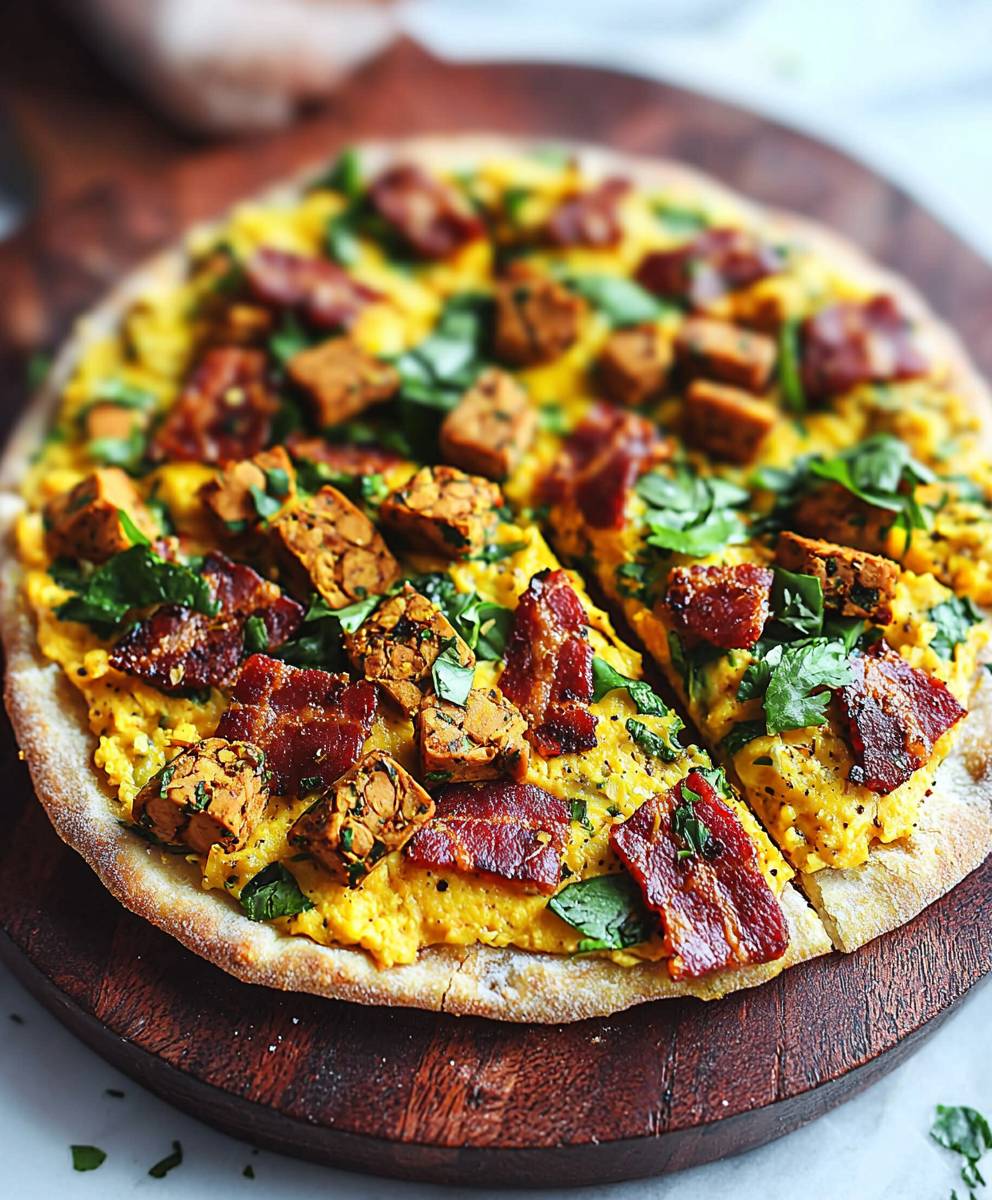 Vegan Breakfast Pizza