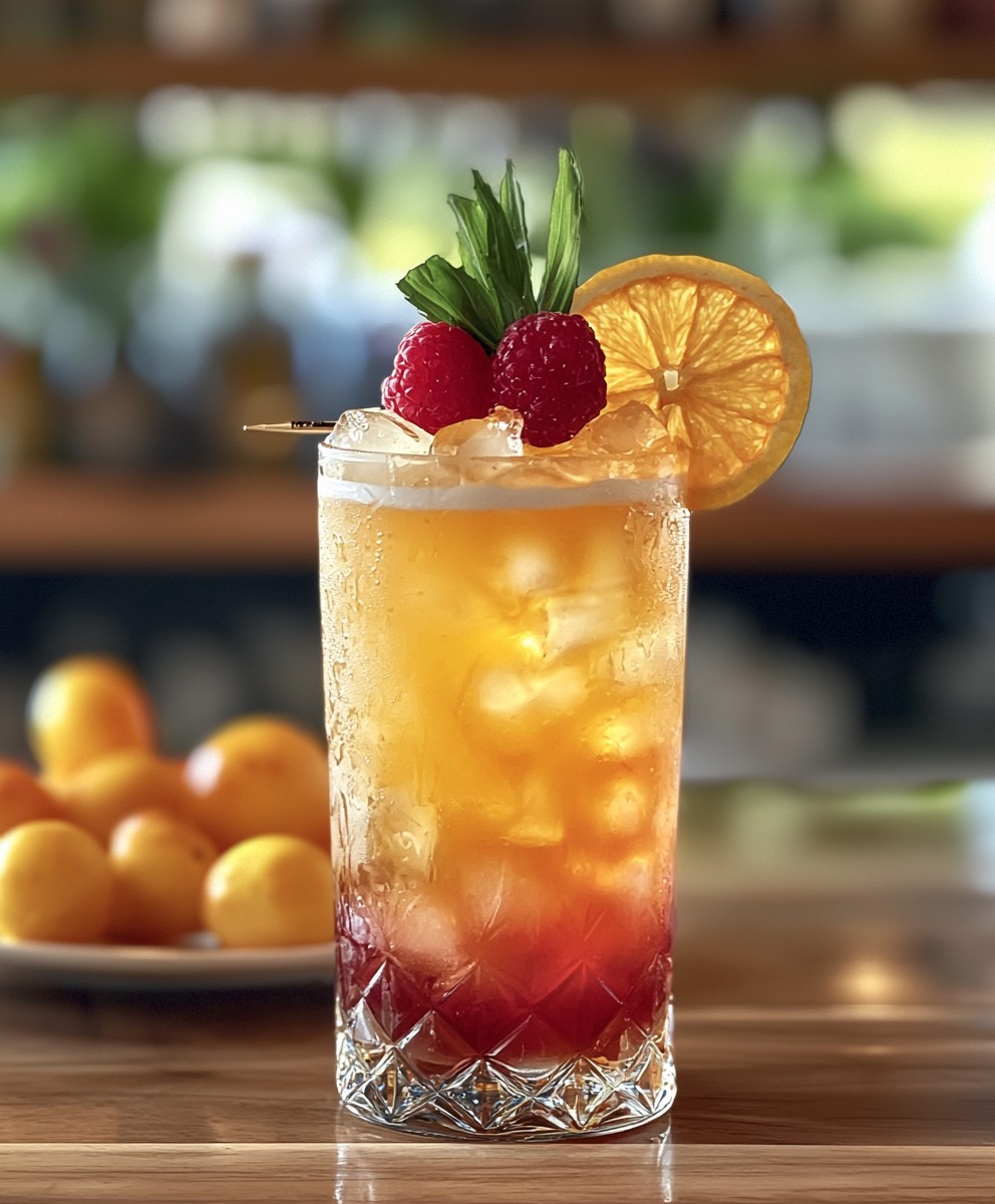 Drunken Monkey Rum Cocktail