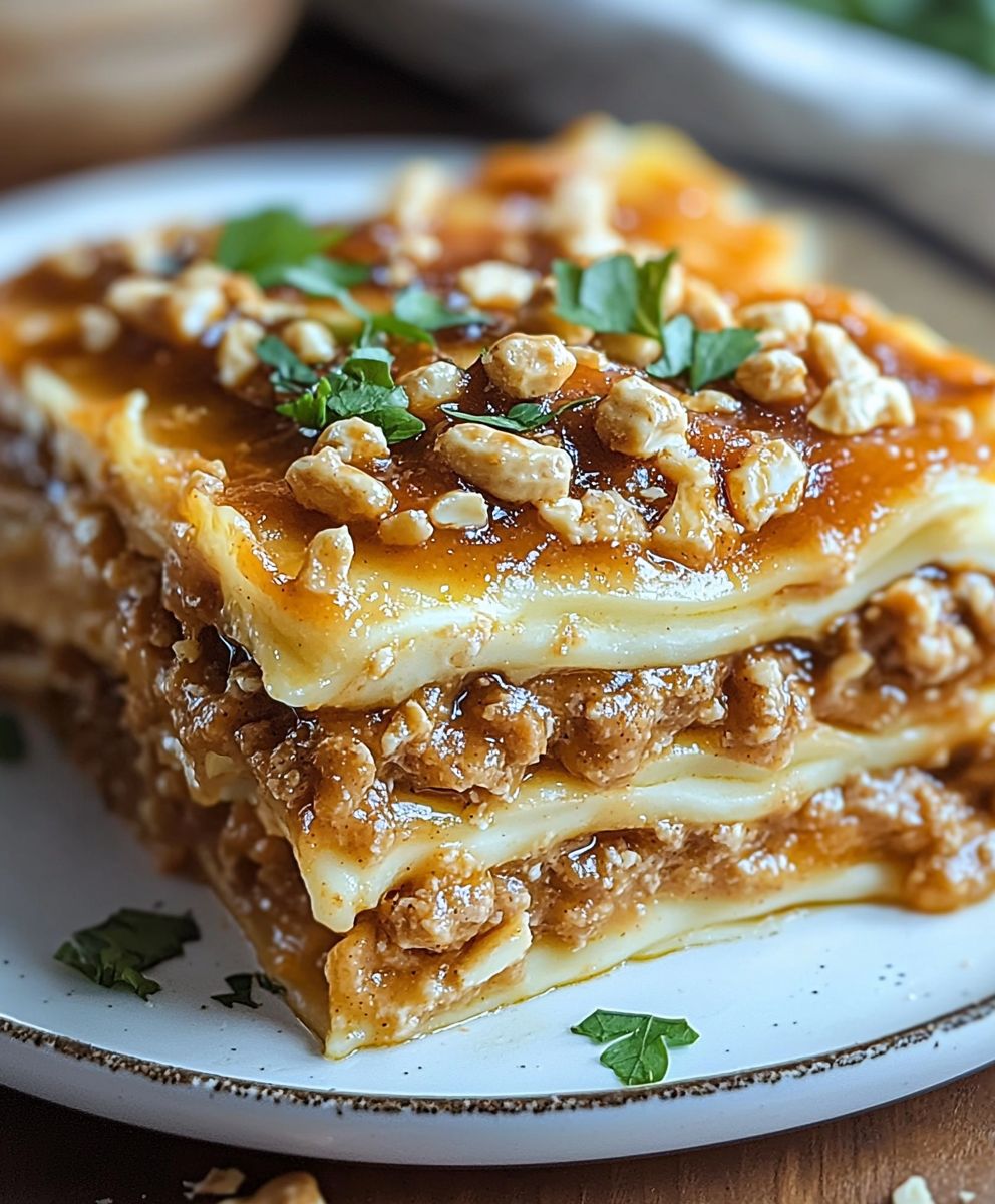 Peanut Butter Lasagna