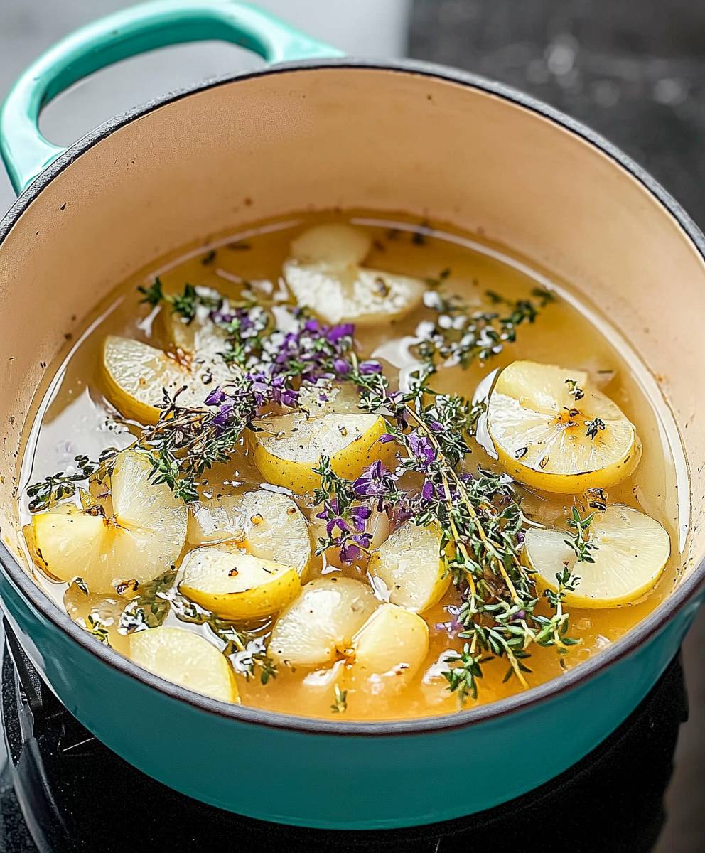 Spring simmer pot