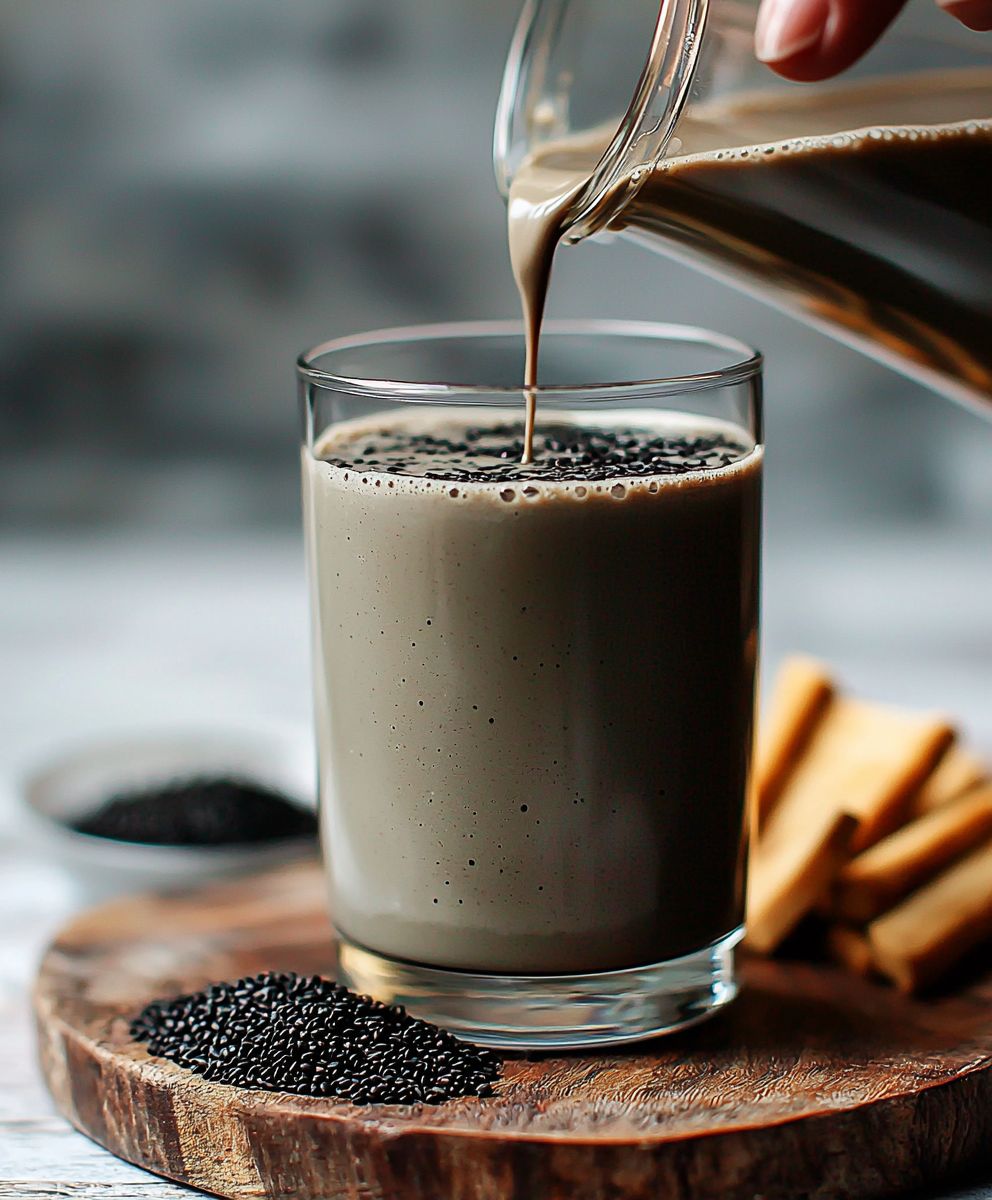 Black Sesame Milk