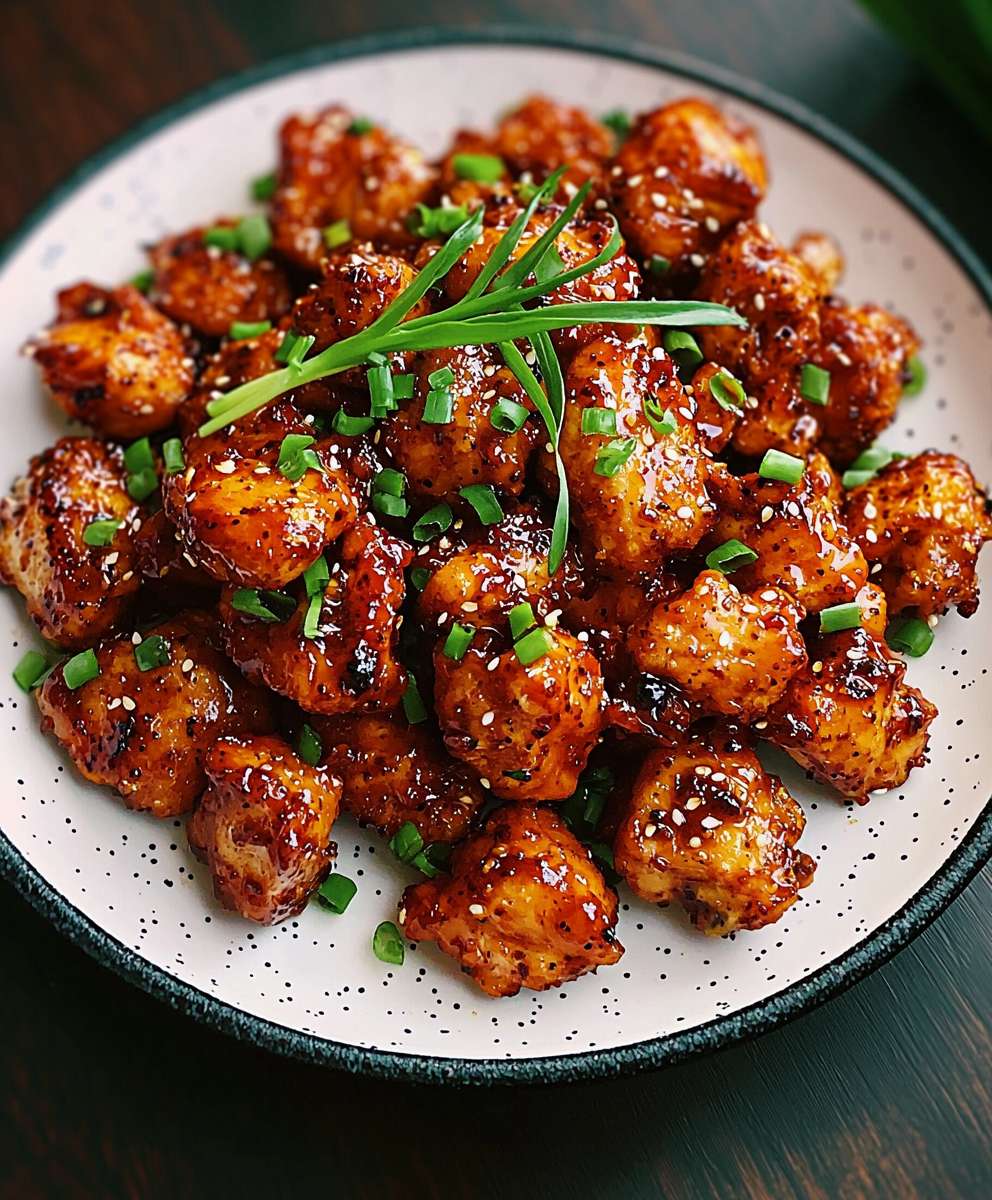 Spicy Honey Garlic Chicken