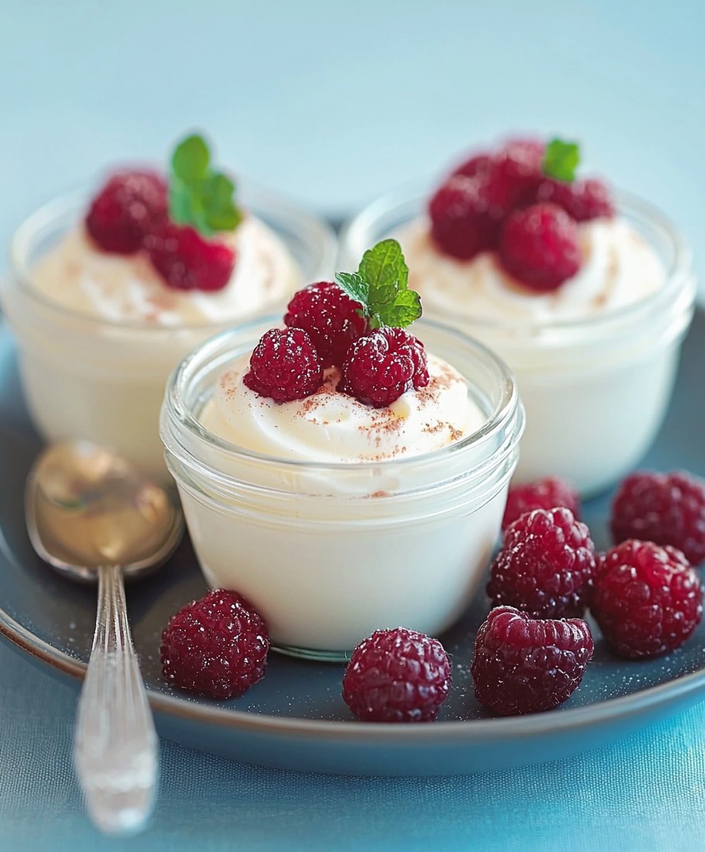 Two ingredient white chocolate mousse