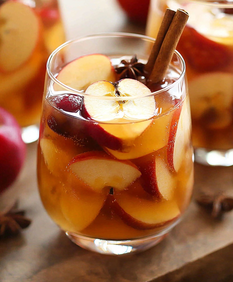 Apple Cider Sangria Drink