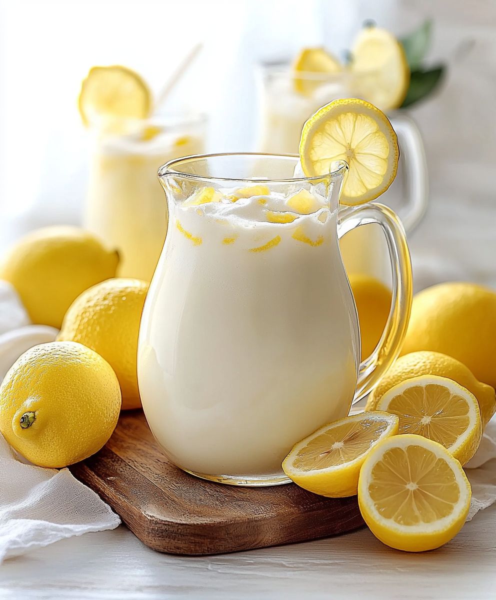Creamy Lemonade Drink