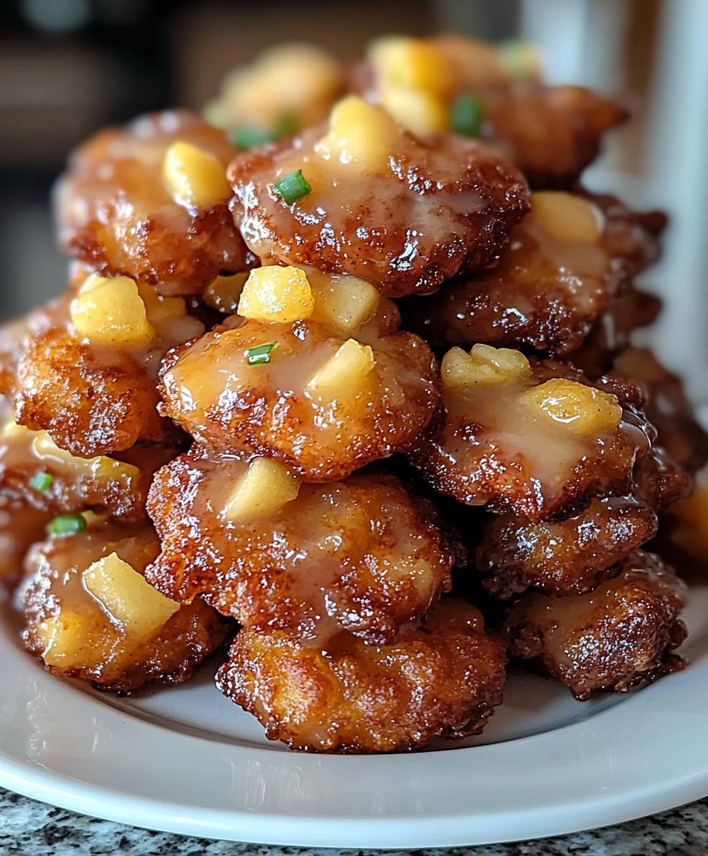 Baked Apple Fritters