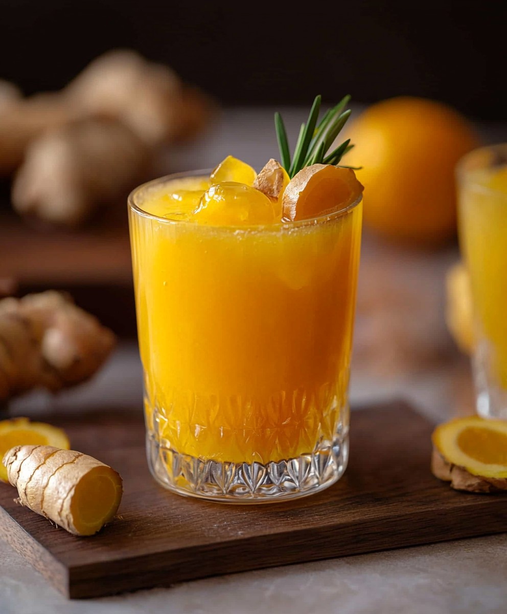 Ginger turmeric tonic